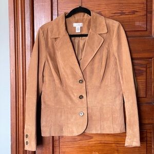 D&co tan leather jacket